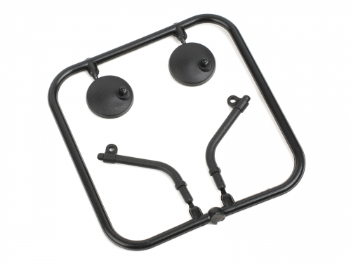 Boom Racing Boom Racing BRX02 88 Rubber Side Mirrors for Land Rover® Series II