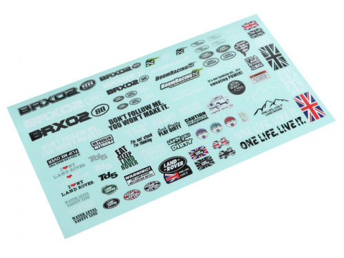 Boom Racing Boom Racing BRX02 88 Decal Sticker for BRX02 88 Chassis