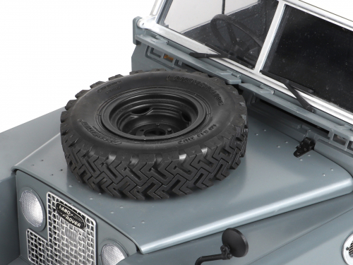 Boom Racing Boom Racing BRX02 88 Spare Wheel and Tire with Mount for Series Land Rover® Razor Bonnet