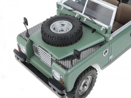 Boom Racing Boom Racing BRX02 109 KUDU™ Stainless Steel Diamond Plate Set for Series Land Rover® 109 (Exterior) Black