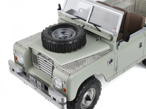 Boom Racing Boom Racing BRX02 88 KUDU™ Stainless Steel Diamond Plate Set for Series Land Rover® 88 (Exterior) Silver
