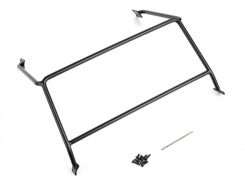 Boom Racing Miscellaneous All KUDU™ Steel Windscreen Roll Cage for Team Raffee Co. Defender D90/D110 Body