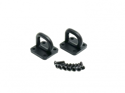 Boom Racing Boom Racing BRX02 109 Aluminum D-Ring Towing Eye Hook (2)