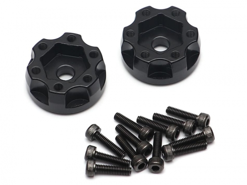 Boom Racing Miscellaneous All XT604 6-Lug Aluminum 12mm Wheel Hub Adapters 4MM Offset (2)