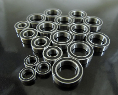 Boom Racing Tamiya CC01 High Performance Full Ball Bearings Set Rubber Sealed (18 Total)