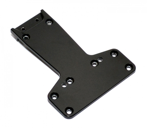 Boom Racing HPI Firestorm 10T Aluminum Rear Skid Plate - 1Pc Black