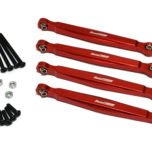 Boom Racing Gmade R1 Aluminium Upper Linkage (4) Red