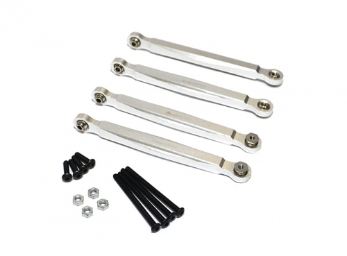 Boom Racing Gmade R1 Aluminium Upper Linkage (4) Silver