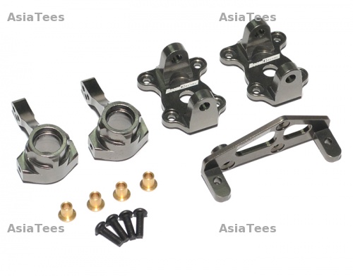 Boom Racing Gmade R1 Boom Racing R1 Steering Combo Set - 3 Items With Tool Box Gun Metal