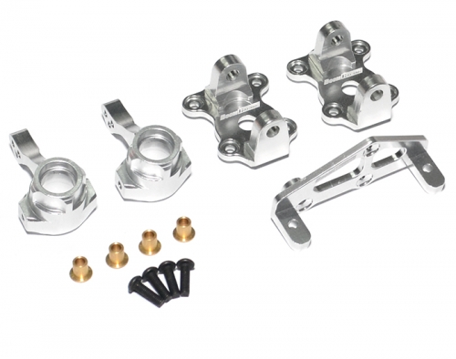 Boom Racing Gmade R1 Boom Racing R1 Steering Combo Set - 3 Items With Tool Box Silver