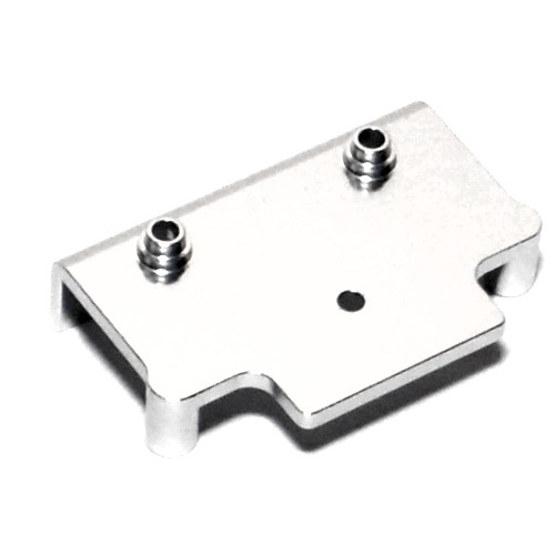 Boom Racing Team Losi Night Crawler Aluminum Esc Mount Plate (Rear) - 1Pc Silver