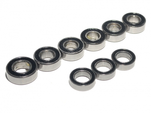 Boom Racing Tamiya RM01 High Performance Full Ball Bearings Set Rubber Sealed (9 Total)