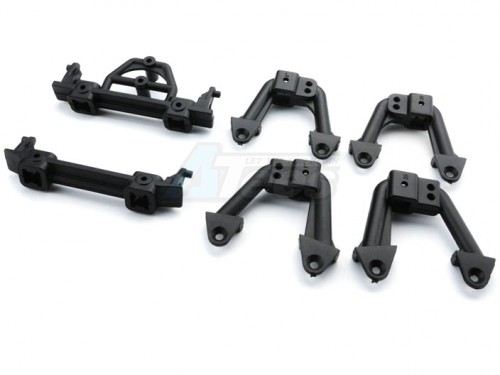 Carisma Scale Adventure Carisma Scale Adventure SCA-1E Coyote F&R Bumper Holder + F&R Shocks Hoop