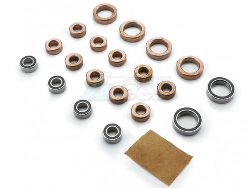 Carisma Scale Adventure Carisma Scale Adventure SCA-1E Coyote Bearing & Bushing Set (13pcs 5x10x4 6pcs 10x15x4)