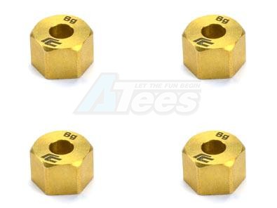 Carisma Scale Adventure Carisma Scale Adventure SCA-1E 1976 Ford F-150 SCA-1E Brass Weight Wheel Hex Set