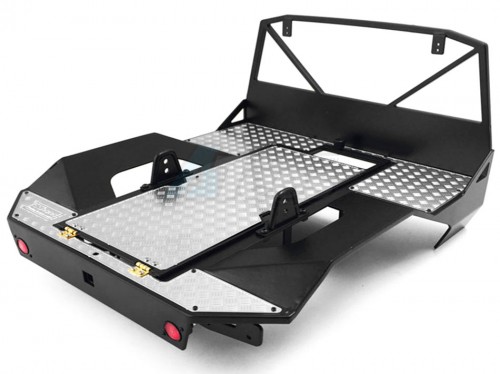 CChand RC4WD Trail Finder 2 Kong Metal Rear Bed for TF2 Body + SCX10 & II