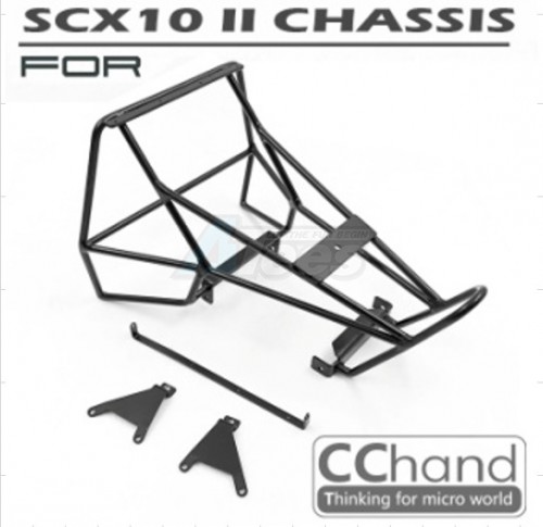 CChand Axial SCX10 II Aluminum Tube Rear Bed For SCX10 II + TF2 Body