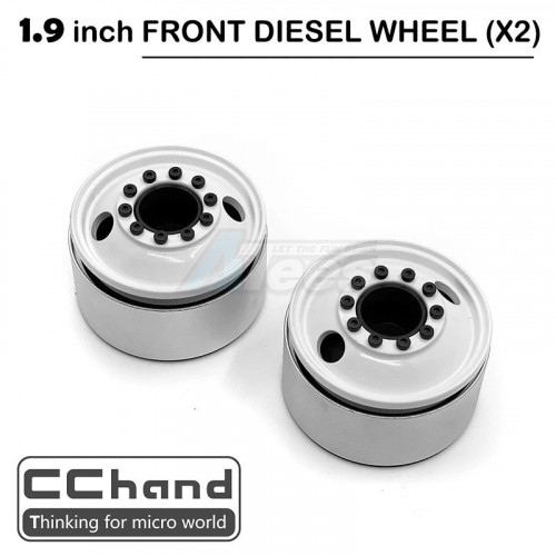 CChand Miscellaneous All 1.9 Inch Front Diesel Wheel (X2) -