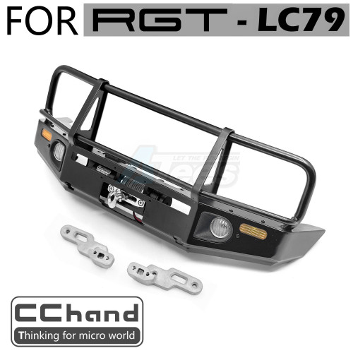 CChand RGT EX86160 Land Commander Front ARB Bumper Black