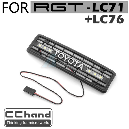 CChand RGT EX86020 INTRUDER Toyota Grill +Light (Black)