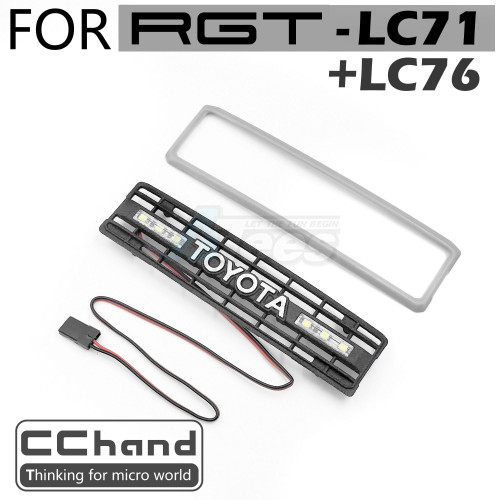 CChand RGT EX86020 INTRUDER Toyota Grill +Light (Gray)