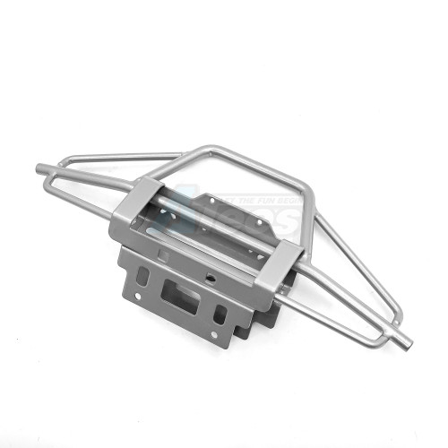 CChand Axial SCX10 III SCX10 III Bronco -Tube Front Bumper (Silver )