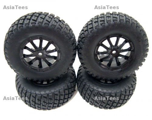 DHK DHK Hunter BL (8331) Tire Complete (Black rims) (2 pcs)