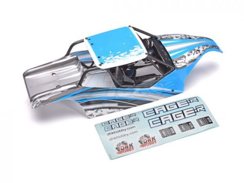 DHK DHK Cage-R (8142) Printed Truck Body (PVC) W/Cage & Decals