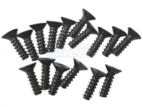 DHK DHK Maximus GP (9382) Flathead screw-coarse thread(KB3*10mm) (16 pcs)