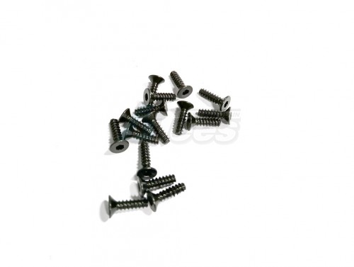 DHK DHK Optimus (8383) Flathead Screw-coarse Thread (KB2.6*10mm) (16 pcs)