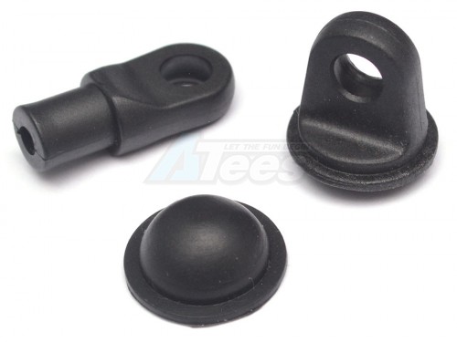 DHK DHK Maximus GP (9382) Shock connecting rod-upper/lower/O ring (dia 12mm*dia 2mm)