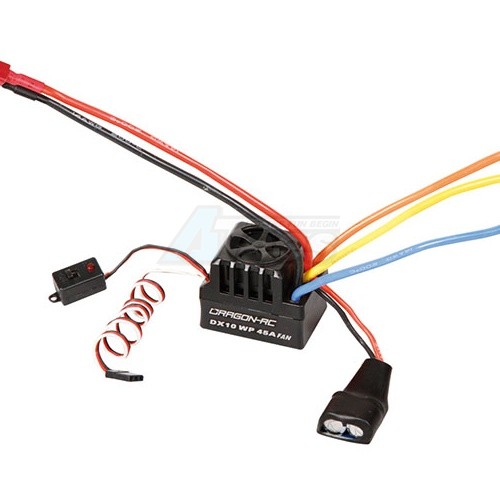 Dragon RC Miscellaneous All Speedo DX-10 WP 45A With Fan