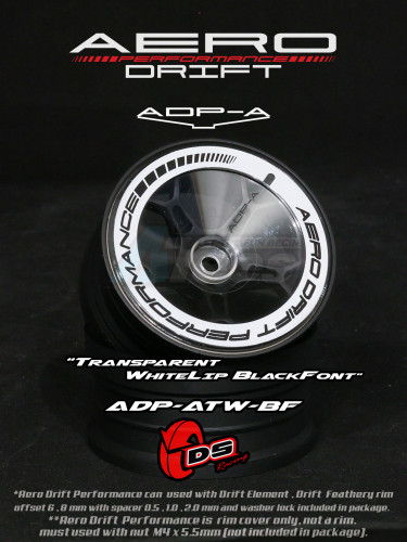 DS Racing Miscellaneous All Aero Drift Performance Sloped Transparent / White Lip