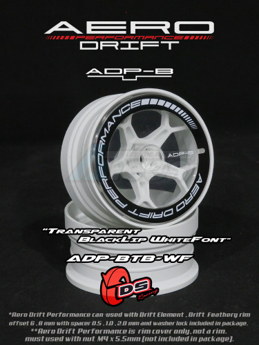 DS Racing Miscellaneous All Aero Drift Performance Flat Transparent / Black Lip