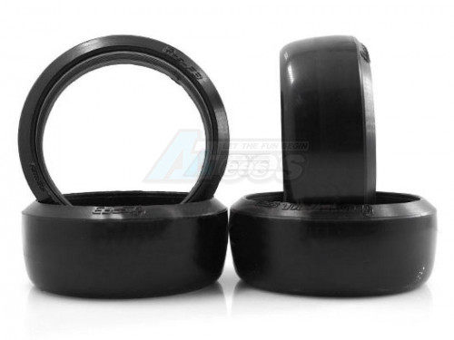 DS Racing Miscellaneous All Competition Series CS F3 Medium Tire 4 pcs