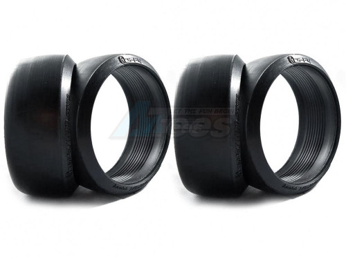 DS Racing Miscellaneous All Competition Series CS F4 Medium Soft Tire 4 pcs