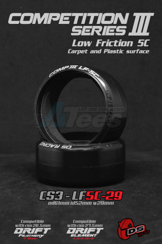 DS Racing Miscellaneous All Drift Tire Competition Series III - LF5C Width 29mm