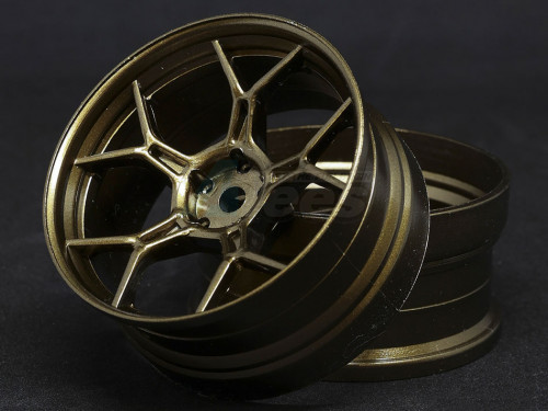 DS Racing Miscellaneous All Drift Feathery Rim Bronze Color (2pcs)
