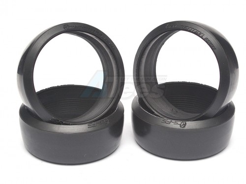 DS Racing Miscellaneous All Competition Series CS F5 Soft Tire 4 pcs For 1/10 Drift