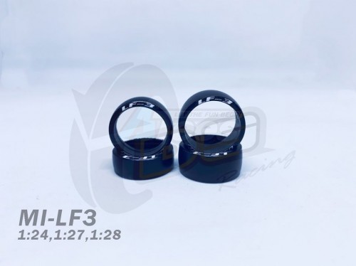 DS Racing Miscellaneous All Mini LF-3 8.5mm Narrow Drift Tire (4 pcs)
