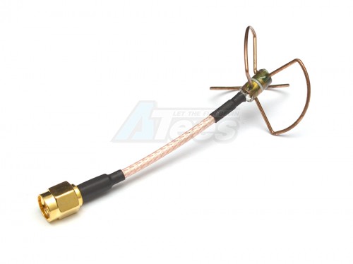EMAX Miscellaneous All Receiving Antenna (TX w/ RX) Straight/Needle Connector (1 pc)