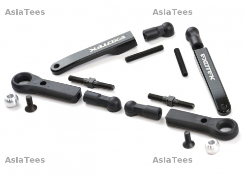 EXOTEK Racing 3Racing Sakura FGX Adjustable Front Arm Set V2