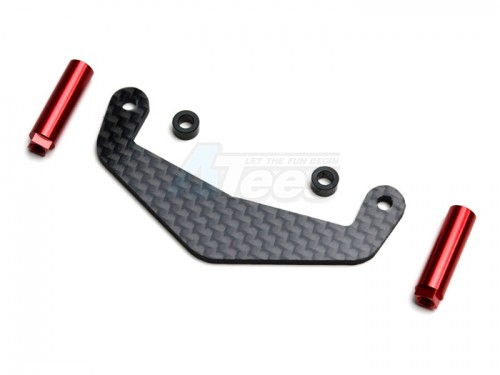 EXOTEK Racing Kyosho ULTIMA RB6 Carbon Brace Set Black