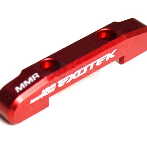 EXOTEK Racing Kyosho ULTIMA RB6 RB6 MMR HANGER NARROW (MMR) Red