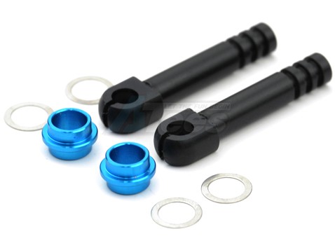 EXOTEK Racing Tamiya F104 F1 IFS MACHINED DAMPER RODS (2 pcs)
