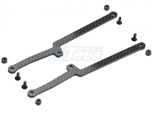 EXOTEK Racing Tamiya F104 F1R3 CHASSIS RAILS, CF