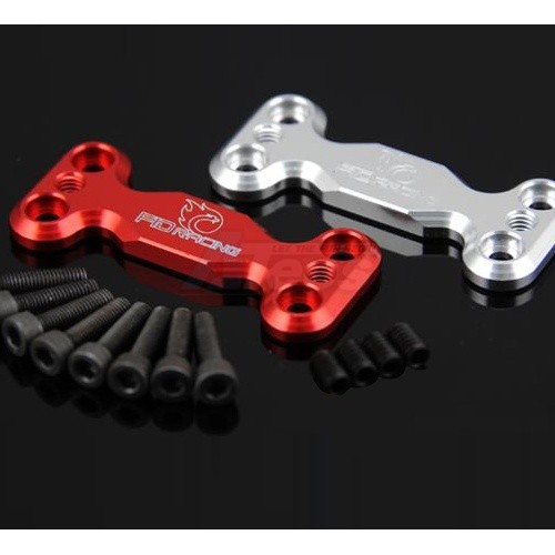 FID Racing Team Losi 5IVE-T Front Sway Bar Mount - Silver