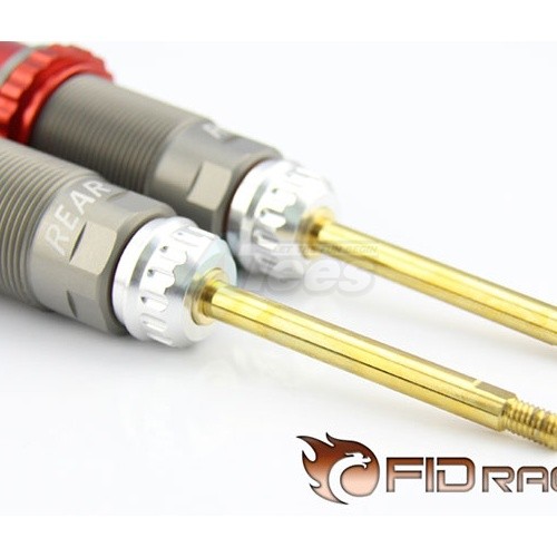 FID Racing Team Losi 5IVE-T Front Shock Absorbers (Hard-Anodized)