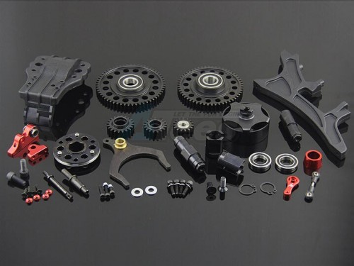 FID Racing Team Losi 5IVE-T FID A key to reverse gear system