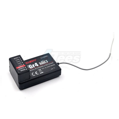 Fly Sky Miscellaneous All FGr4 2.4Ghz 4CH AFHDS3 Receiver for Flysky FS-NB4